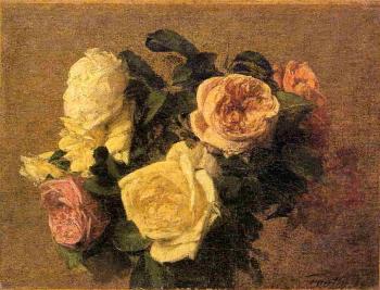 Henri Fantin-Latour : Roses IV